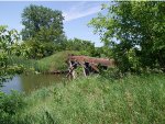Original Soo line Bridge over the Pomme De Terre River .